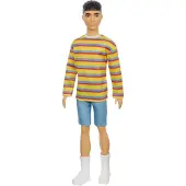 Barbie Ken Fashionista - Randig tröja i oversizeformat