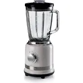 Ariete 00C058501AR0, Bänkmixer, 1,5 L, Impulsfunktion, Krossning av is, 1000 W, Rostfritt stål, Vit