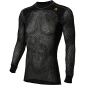 Aclima WoolNet Original Crewneck Shirt Men Jet Black