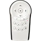 Merten Tillbehör Fjärrkontroll Vit, Svart MEG5761-0000 1 st