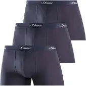 s.Oliver Boxershorts marinblå / vit
