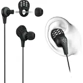 JLab JBuds Pro Signature, Kabel, Idrott, Hörlurar, Svart