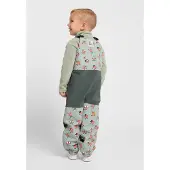 Jack Wolfskin Kids' Smileyworld 2-Layer All Over Print Bib Icon Mint Leaf
