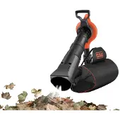 Black & Decker BLACK+DECKER BEBLV290-QS 3-in-1 - Trädgårdsdammsugare/lövblåsare - elektrisk - 2900 kW - 900 m³/tim. - 206-390 km/h - 6.04 kg