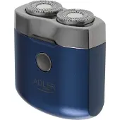 Adler AD 2937, Roterande rakhuvud, Blå, Batteri, Litium-Ion (Li-Ion), 250 mAh, Inbyggt batteri