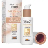 Isdin Age Repair Color Spf50 50ml Ansikts Solkräm
