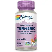 Solaray With Bromelain And Boswellia Osteo-articular Support Kapslar Gurkmeja 60 Enheter