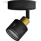 Philips Niall 8720169300071 Tak-spotlights GU10 Svart, Guld