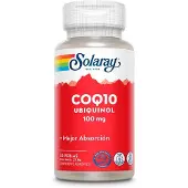 Solaray Ubiquinol Coq-10 Olja 100mg 30 Enheter