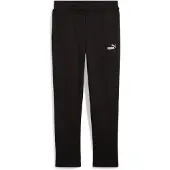 Puma Sportbyxa 'ESS No. 1' svart / vit