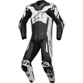 Alpinestars GP Plus V4 Sprint 1 stycke Läderkombi Svart/Vit 58 Herrar sort