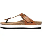 Bayton Pantolette 'Asturias' brun / svart / vit