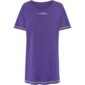 LASCANA Nattlinne violettblå / vit