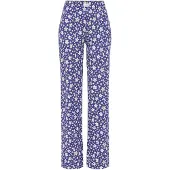 LASCANA Pyjamasbyxa indigo / pastellgrön / naturvit