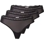 Calvin Klein Underwear String svart