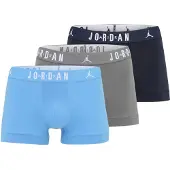 Jordan Boxershorts 'FLIGHT' marinblå / ljusblå / grå / vit