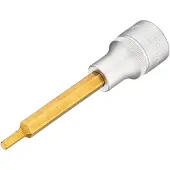 Hazet Hylsa med spindel 986L-4; 1/2''; 4 mm; 100 mm