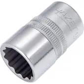 Hazet 900Z 900Z-17 Yttre dubbel sexkant Hylsnyckelinsats 17 mm 1/2