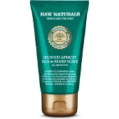Raw Naturals Crushed Apricot Face & Beard Scrub 75ml