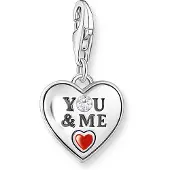 Thomas Sabo silver charm You&Me 2206-691-7