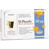 Pharma Nord D-Pearls 38 µg 80 kapslar