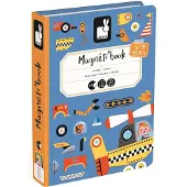 Janod Racers Magneti''Book, 3 År, Kartong, Multifärg