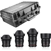 Samyang Sony E Dslr-objektiv Grundläggande Set Ii