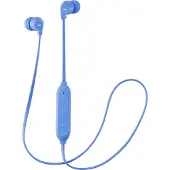 JVC HA-FX21BT - Hörlurar med mikrofon - inuti örat - Bluetooth - trådlös - blå