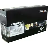 Lexmark toner C746H1KG orginal svart 12,000 sidor