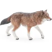 Papo 50283 - Figur - Varg, Flerfärgad