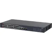 Dahua Cs4228-24gt-240 Poe 24 Ports Gigabit + 2 Uplink Gigabit Rj45 + 2sfp Gigabit 240w Cloud Managed Layer2 Switch