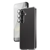 PanzerGlass SAFE. by  2-in-1 Pack Samsung Galaxy S24, Samsung, Samsung, Samsung - Galaxy S24, Torr applicering, Reptålig, Stötbeständig, Transparent, 1 st