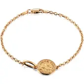 Lumoava Penny förgylld armband L63251100000