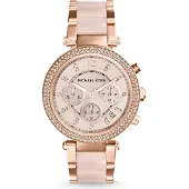 Parker Michael Kors MK5896 damklocka, roséguld