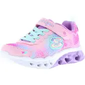 SKECHERS Sneakers FLUTTER HEART LIGHTS flickor - Rosa - 32