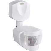 Suevia SU135312 Rörelsedetektor Utanpåliggande 180 ° Vit IP44