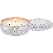 Voluspa Maison Blanc Mountain Lavender & Chamomile 3-wick Tin Can