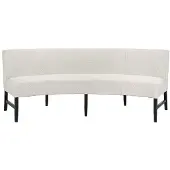 Artwood Giselle kökssoffa rund nobu cream