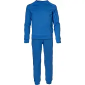 Isbjörn of Sweden Kids' Panda Chill Sweater & Pant Deepblue