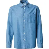 Selected Regcarlo Denim Skjorta Med Långa ärmar