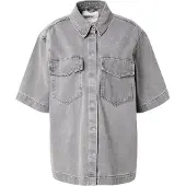 ONLY Blus grå denim
