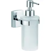 TESA klaam 40267-00000-00 Tvåldispenser 200 ml Krom (glänsande), Vit (satinerad)