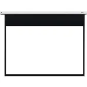 Optoma DE-1109EGA - Projektorduk - takmontering, väggmontering - motoriserad - 109 (277 cm) - 16:10 - Glass-fibre Matte White