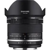 Samyang MF - Vidvinkelobjektiv - 14 mm - f/2.8 MK2 - Sony E-mount - för Sony Cinema Line a VLOGCAM a1 a1 II a6700 a7 IV a7 V a7C II a7CR a7R V a9 III
