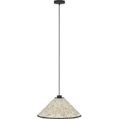 Eglo OXPARK pendellampa Ø420 E27 bambusblad ljus