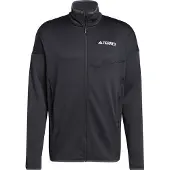 Adidas Men's Terrex Xperior Climawarm Light Fleece Jacket Black