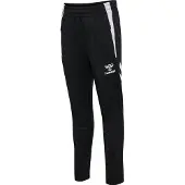 Hummel Träningsbyxor hmlLEAD 2.0 - Svart/Vit Barn, storlek 152 cm