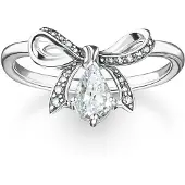 Thomas Sabo True Romance silver with bow rosettring TR2481-643-14-56
