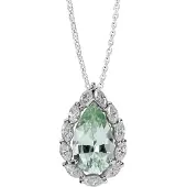 Kohinoor turmalin-diamanthalsband 983A-633v-82b3