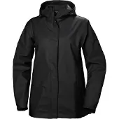 Helly Hansen Moss, Regnjacka, Dam, Svart
